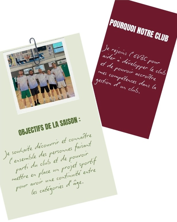 Pourquoi notre club ? Objectifs de la saison 2026-2027